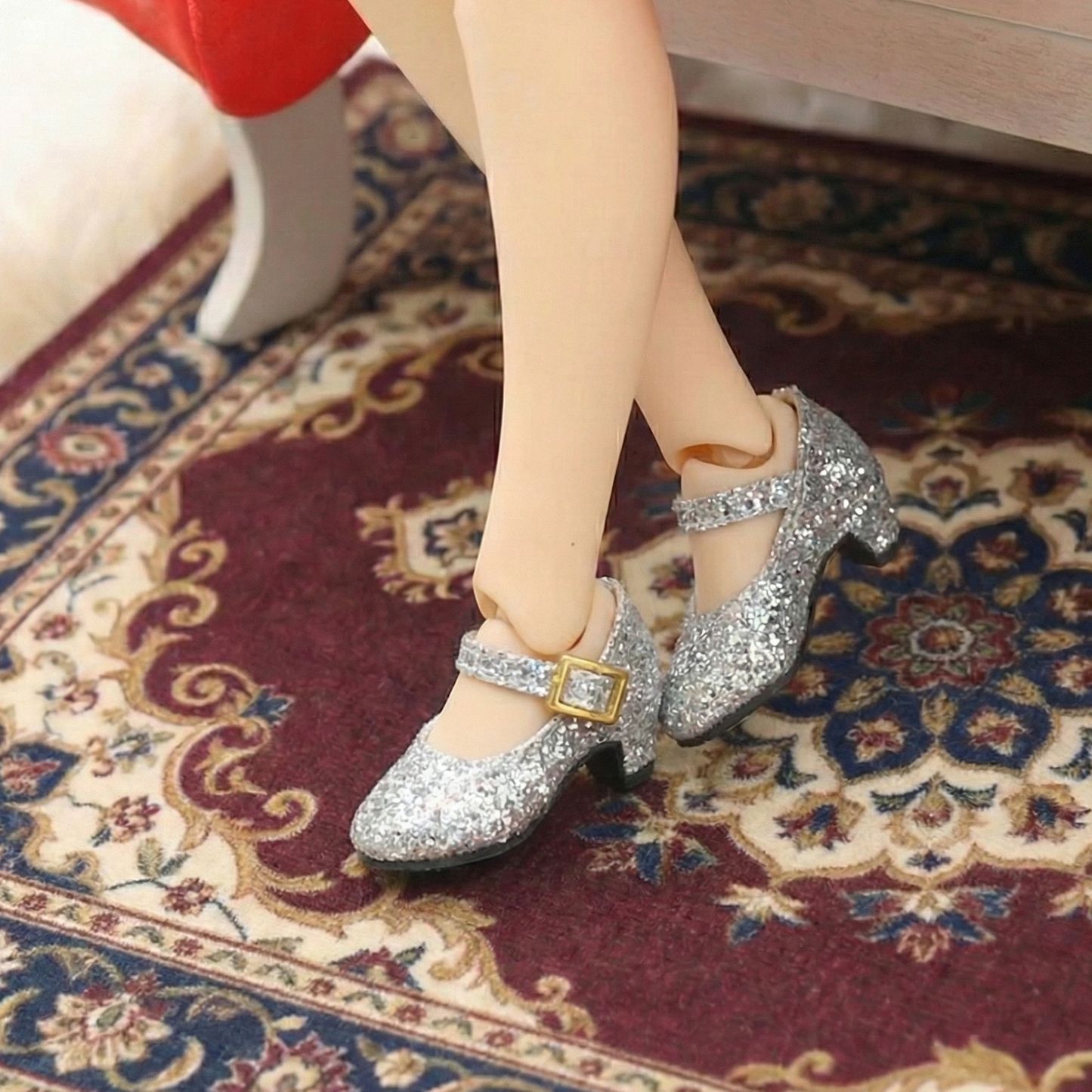 Satin Ribbon Back High-Heel Doll Shoes – Multi-Color Options | Fits Blythe, Licca, Azone, Momoko, Poppy Parker, FR & Obitsu 22/24