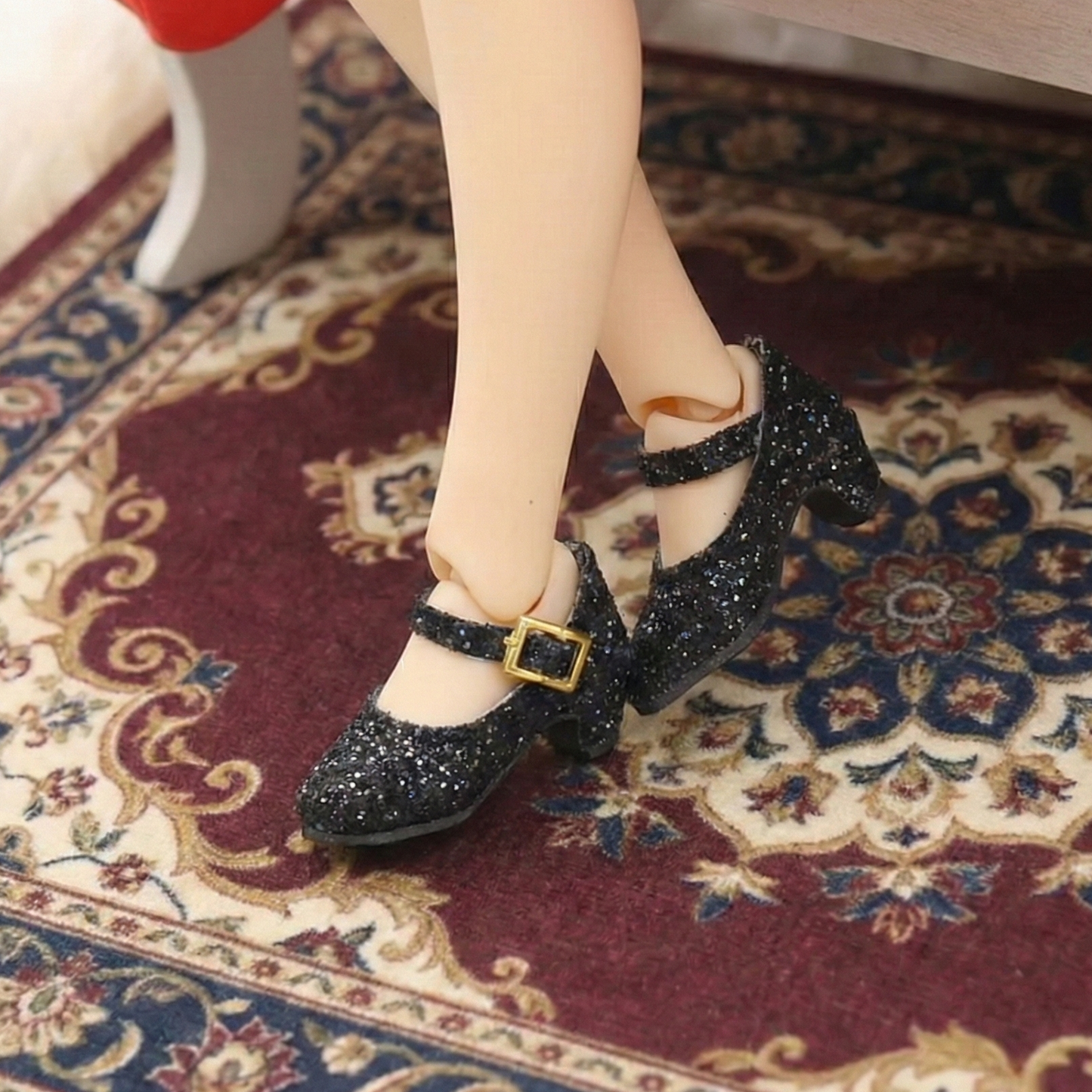 Satin Ribbon Back High-Heel Doll Shoes – Multi-Color Options | Fits Blythe, Licca, Azone, Momoko, Poppy Parker, FR & Obitsu 22/24