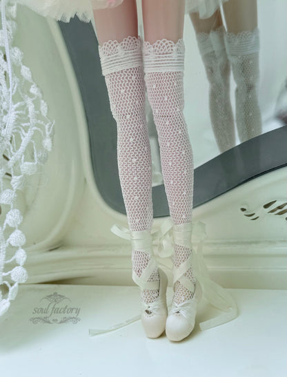 ドール用ミニチュアバレエシューズ – シルク素材の柔らかいソール｜Momoko, Licca,Blythe, Obitsu22,Azone,FR対応