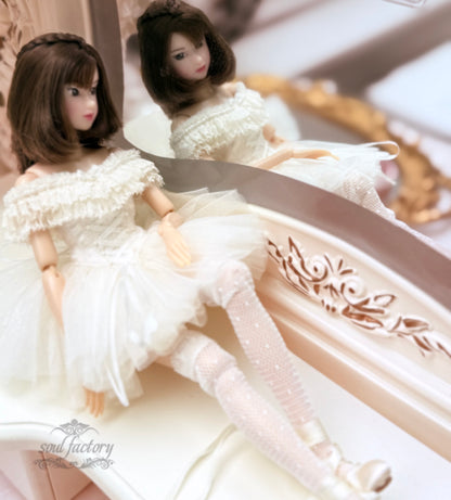 1/6スケール クラシックバレエチュチュドレス – 4色展開｜オビツ24・momoko・Azone・バービー・ST・FR対応｜バレエシューズ追加可能