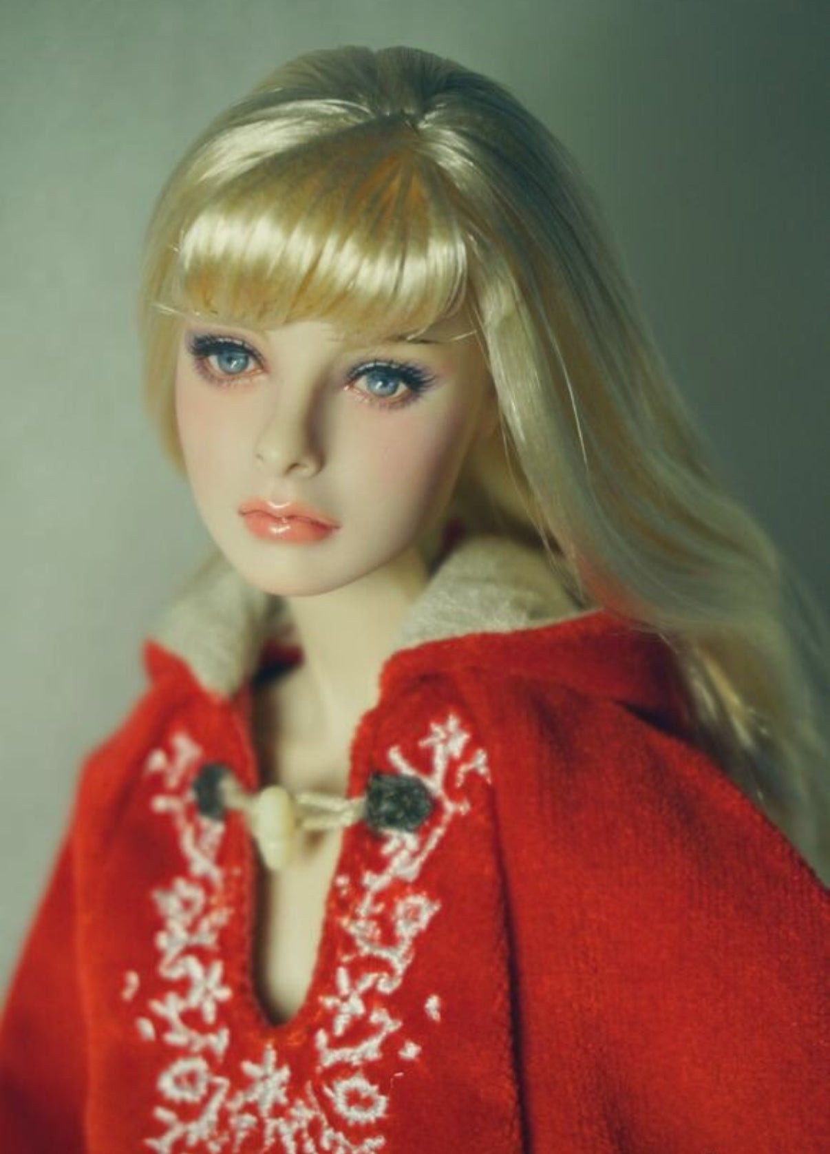 Hand-Painted Figure Faceup | Detailed Makeup with Traditional Brush | Custom BJD Face Painting