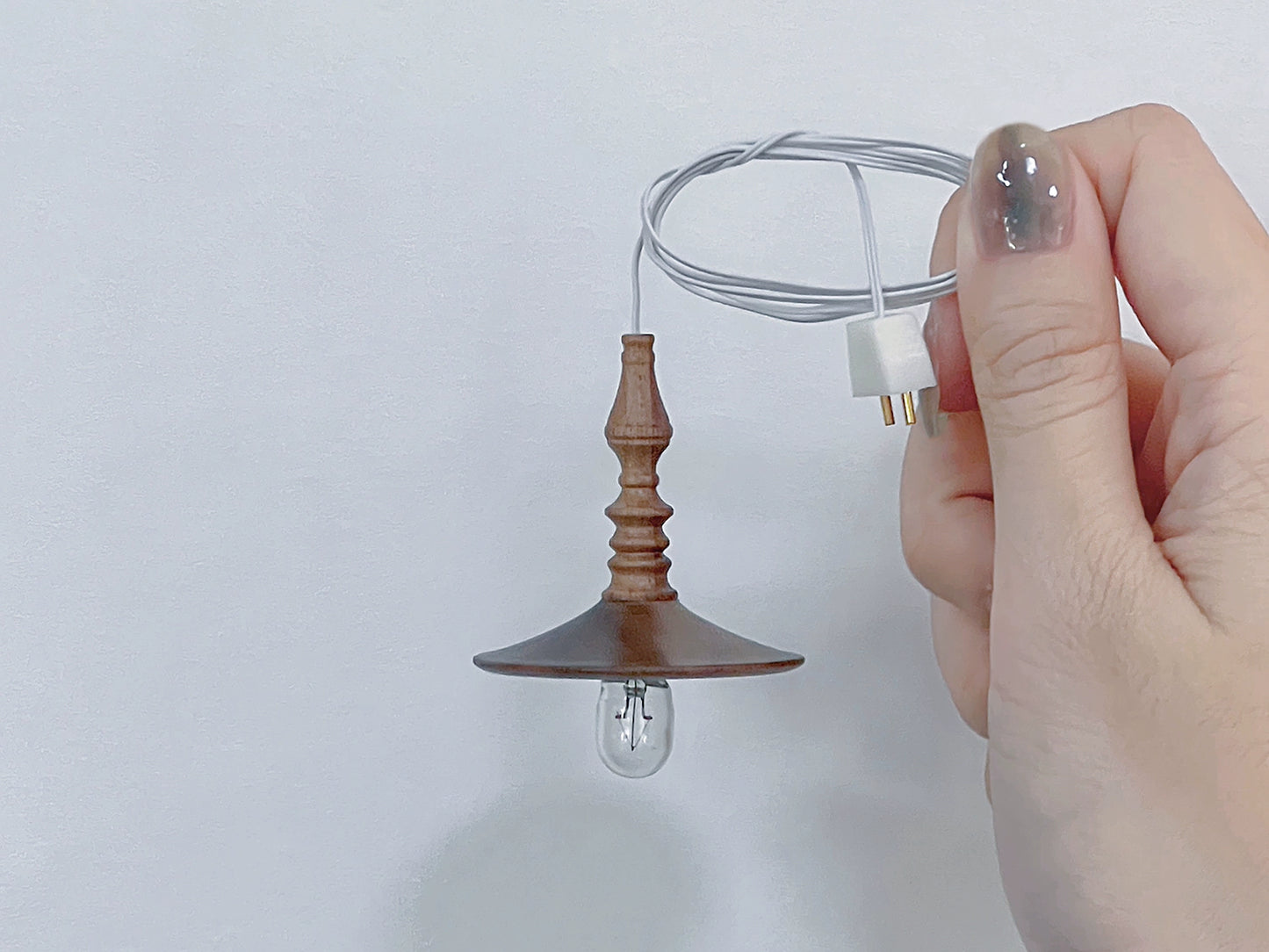 1/6スケール ドールハウス照明 シャンデリア 折りたたみ式ウォールランプ＆ランプスタンド | BJD＆ブライス用プラグインアンビエントミニチュアライト