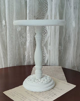 ハンドメイド ヴィンテージ彫刻ラウンドテーブル｜1/3・1/4・1/6ドール家具（多色展開）