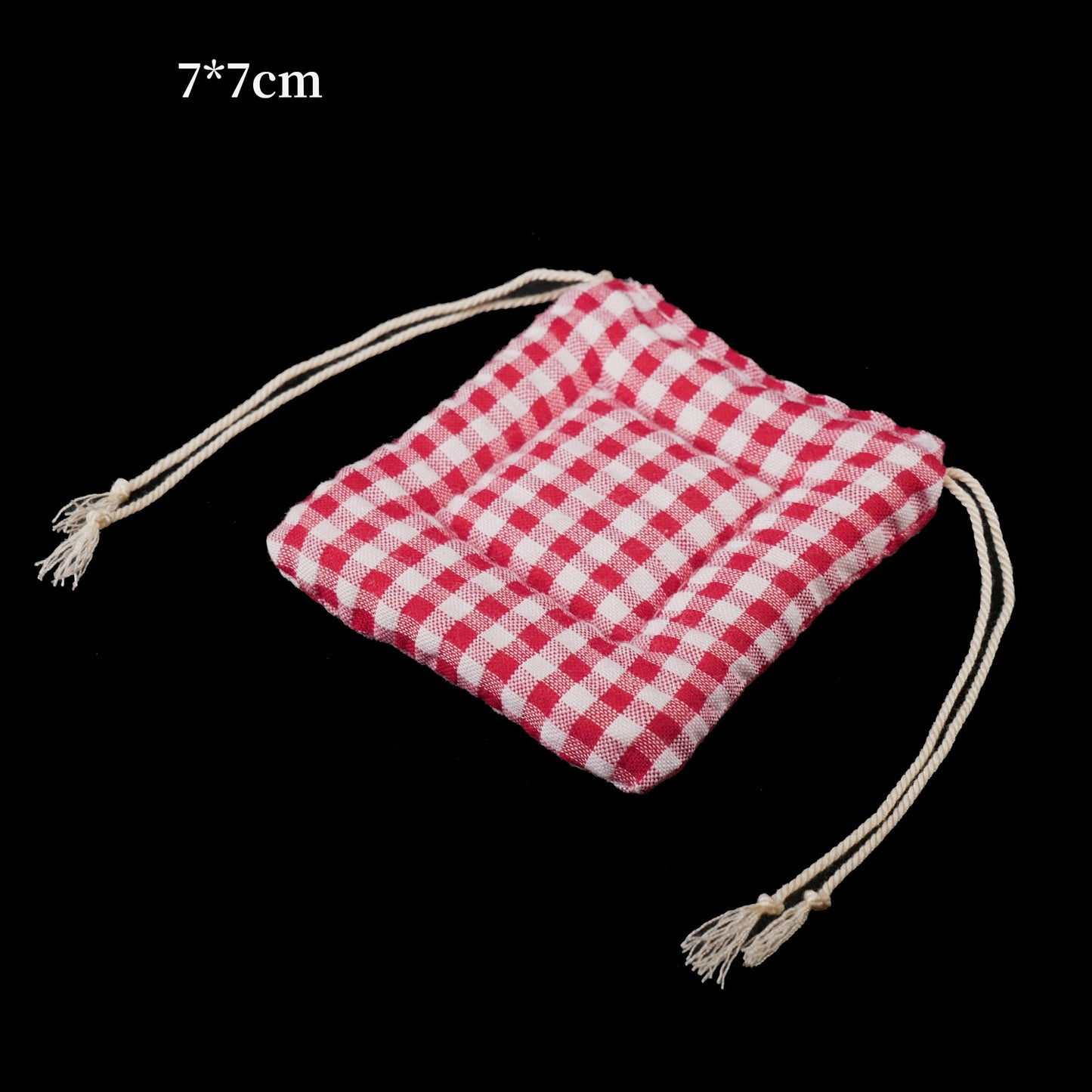 1/6スケールシートクッションサイズ、シートクッションミニミニチュアモデルの装飾