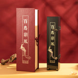 中国宮廷風ドールハウス 漆屏風ディスプレイ例