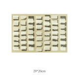 1/6ドールハウスモデル家具アクセサリーミニモデルカーペット