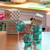 ティーカップ マグカップ 1/6 ミニチュア模型 ドールハウス 飾り　7色展開