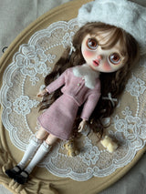 1/6ドール用 ツイード上下セット｜多色展開｜Blythe・Obitsu24・Azone・Licca・Cherryちゃん対応