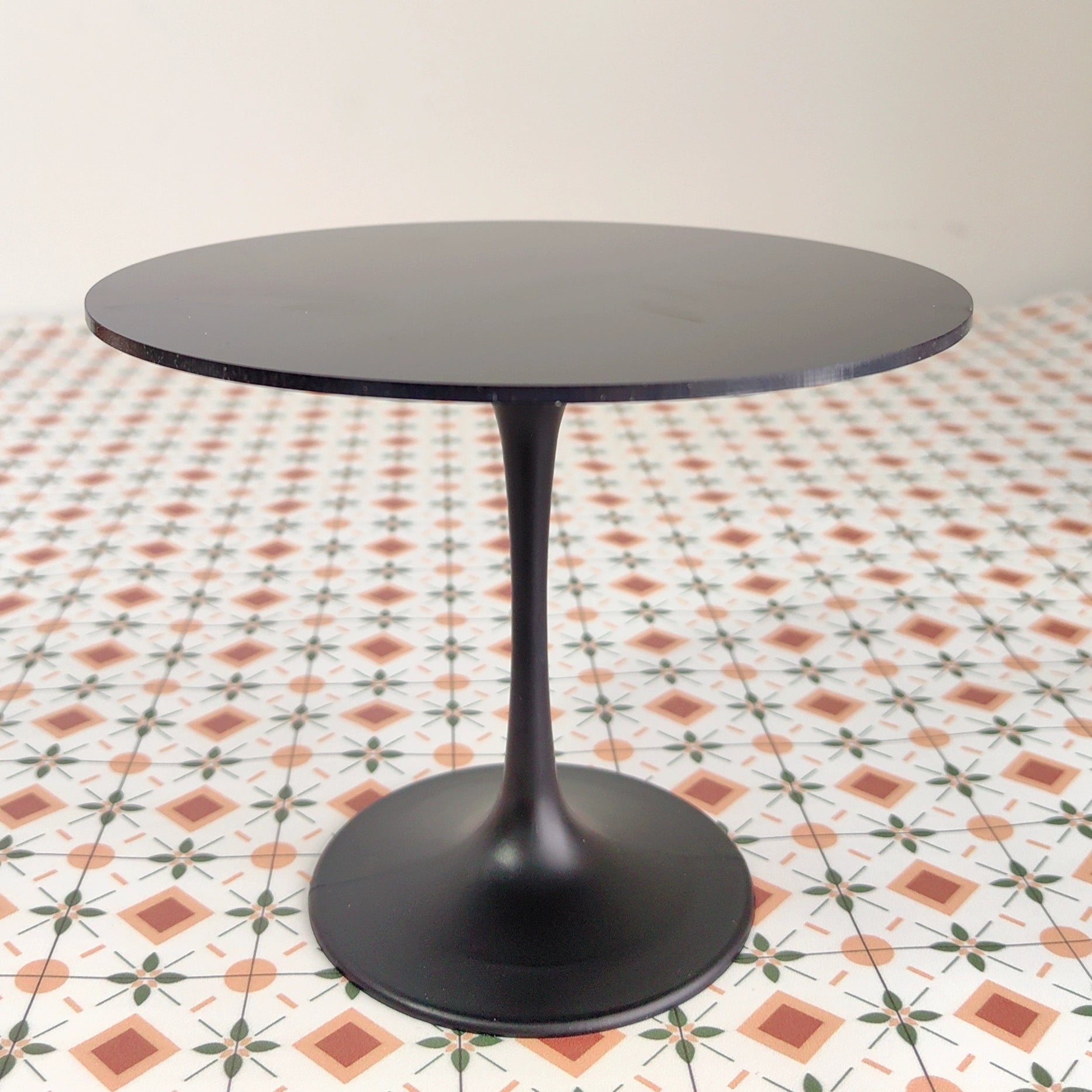 ●黒ダイニングテーブル ヴィンテージ シンディドールハウス 1/6サイズ ○黒ダイニングテーブル ヴィンテージ シンディドールハウス 1/6