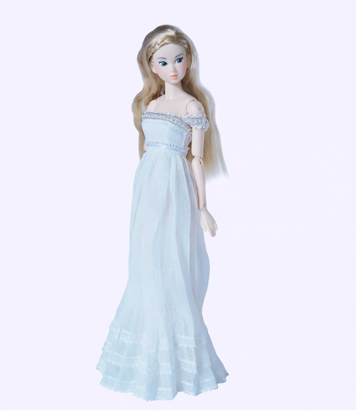 Made-to--Order 1/6 Scale Moonlit Princess Dress for Barbie momoko Licca Blythe Dolls