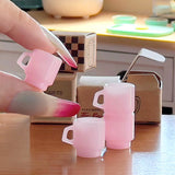 ティーカップ マグカップ 1/6 ミニチュア模型 ドールハウス 飾り　7色展開