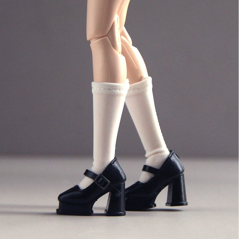 Blythe Licca azone momoko Poppyparker FR Obitsu24 ,22 thick sole Mary Jane