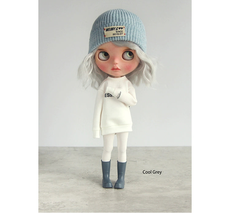 Blythe Licca azone momoko Poppyparker FR Obitsu24 ,22 Rubber boots