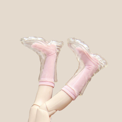 Blythe Licca azone momoko Poppyparker FR Obitsu24 ,22 Martin boots