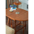 1/6スケール オーバル折りたたみテーブル/サイドテーブル