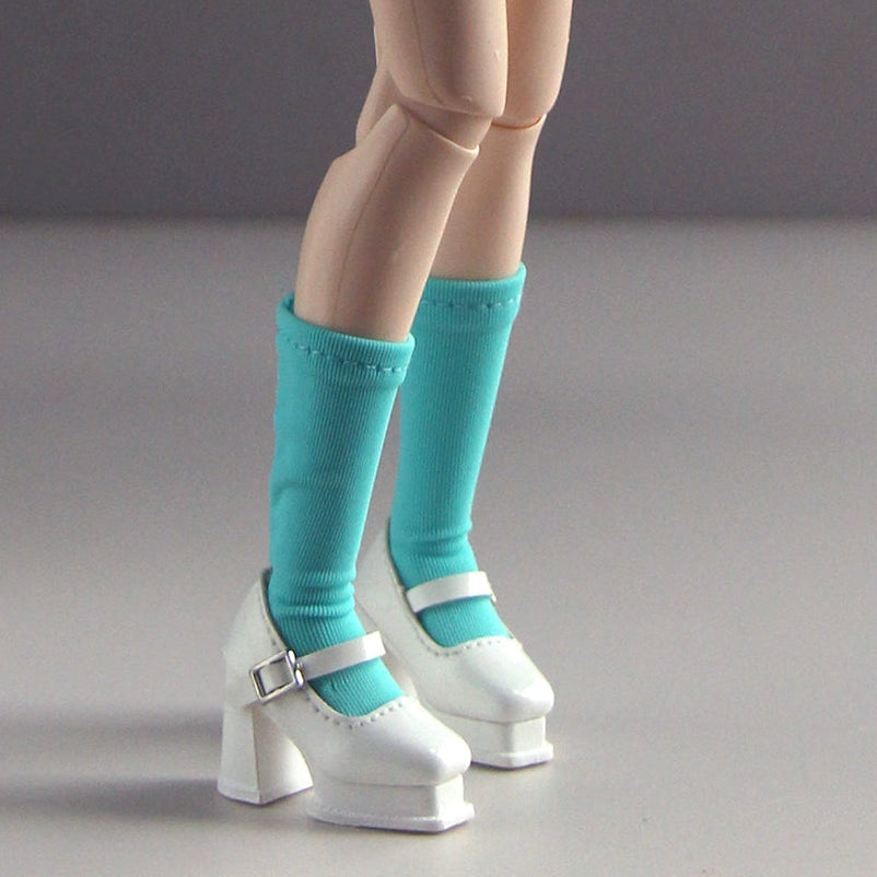 Blythe Licca azone momoko Poppyparker FR Obitsu24 ,22 thick sole Mary Jane