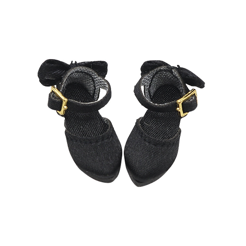 Satin Ribbon Back High-Heel Doll Shoes – Multi-Color Options | Fits Blythe, Licca, Azone, Momoko, Poppy Parker, FR & Obitsu 22/24