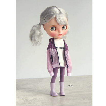 Blythe Licca azone momoko Poppyparker FR Obitsu24 ,22 Rubber boots