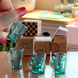 ティーカップ マグカップ 1/6 ミニチュア模型 ドールハウス 飾り　7色展開