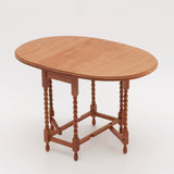 1/6スケール オーバル折りたたみテーブル/サイドテーブル