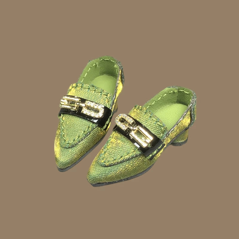 ブライス リカちゃん アゾン モモコ ポピーパーカー FR オビツ24 22 ドール シルク レトロ ブリティッシュスタイル スモールレザーシューズ