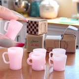 ティーカップ マグカップ 1/6 ミニチュア模型 ドールハウス 飾り　7色展開