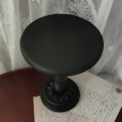 Handmade Vintage Carved Round Table – Multi-Color Options | Fits 1/3, 1/4, 1/6 Scale Dolls