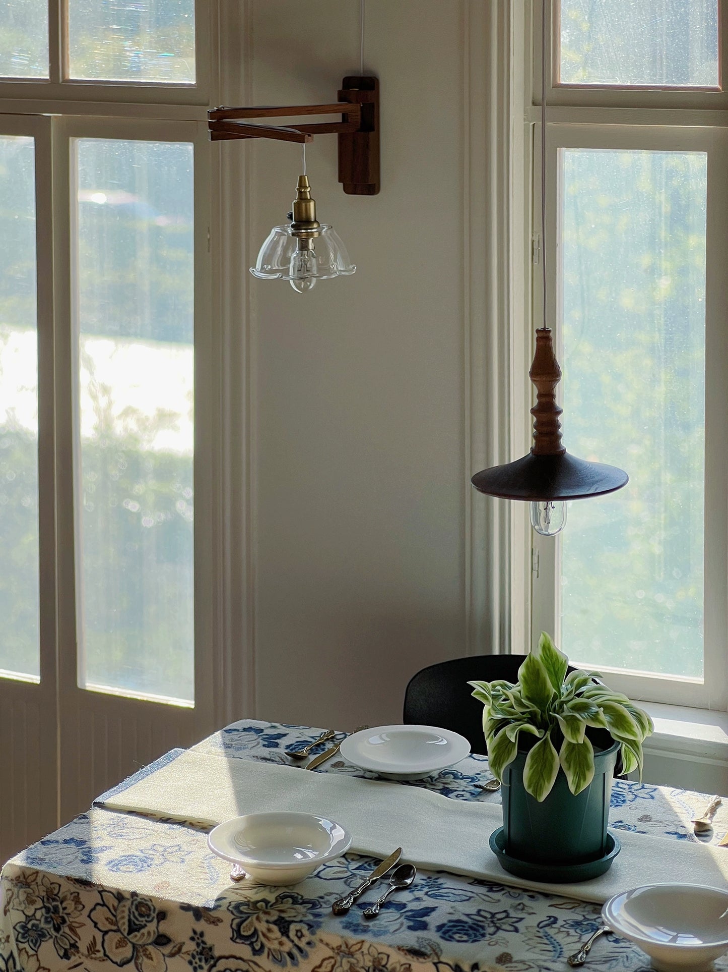 1/6スケール ドールハウス照明 シャンデリア 折りたたみ式ウォールランプ＆ランプスタンド | BJD＆ブライス用プラグインアンビエントミニチュアライト