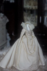 [Customer Order Display] Six-parted Small Head Doll Tudor Dynasty Style Dress Doll Outfit Ob27 Du'er
