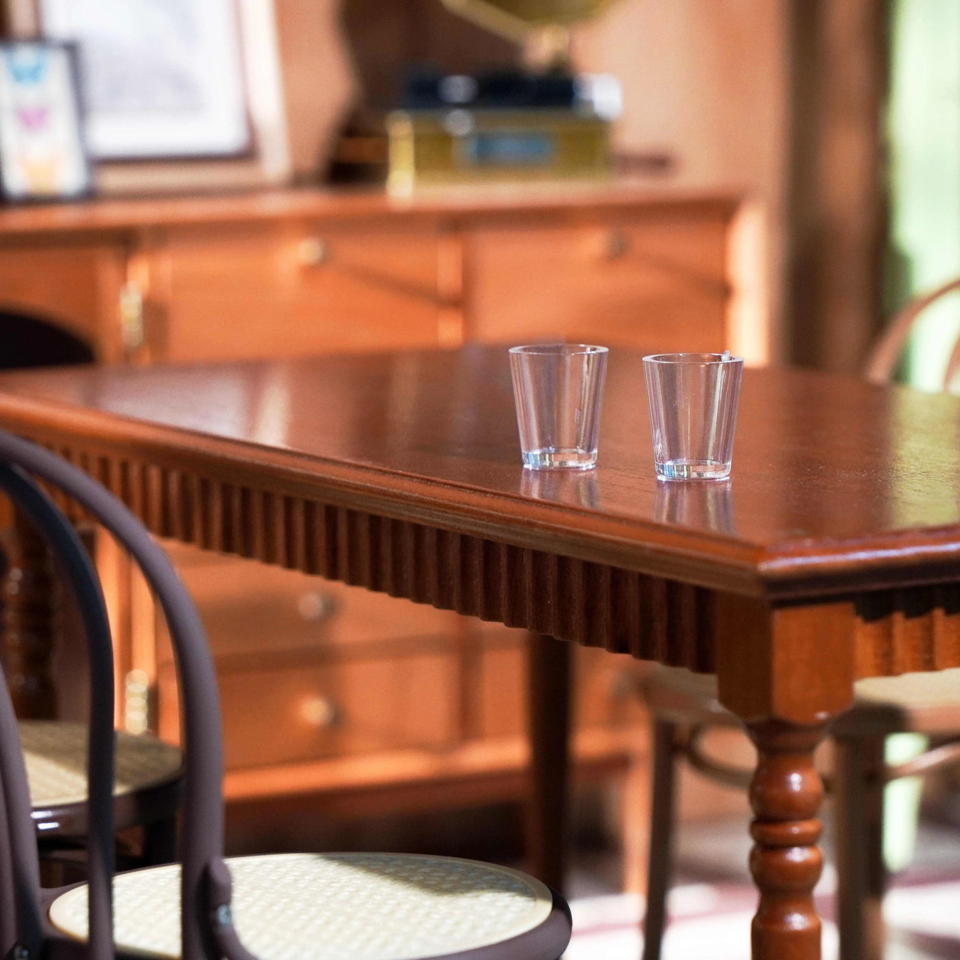 glass set wine glass, water glass, 6 points, baby house, restaurant, kitchen, miniature ornaments