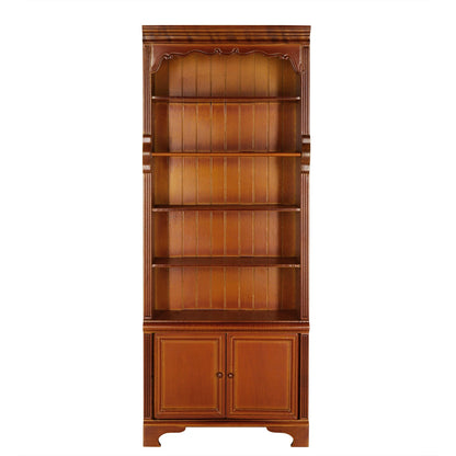 1/6スケール ヴィンテージ本棚＆ディスプレイキャビネット – BJD＆ブライス用ミニチュアドールハウス家具 | 図書館のような雰囲気