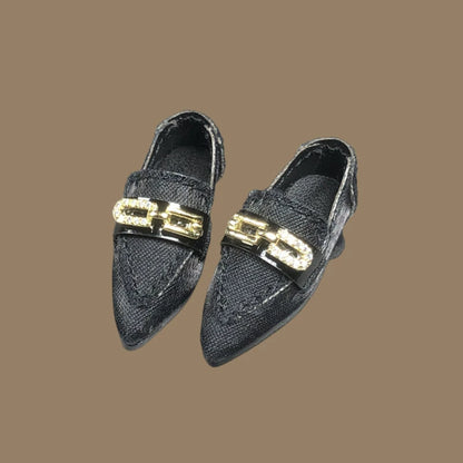 ブライス リカちゃん アゾン モモコ ポピーパーカー FR オビツ24 22 ドール シルク レトロ ブリティッシュスタイル スモールレザーシューズ