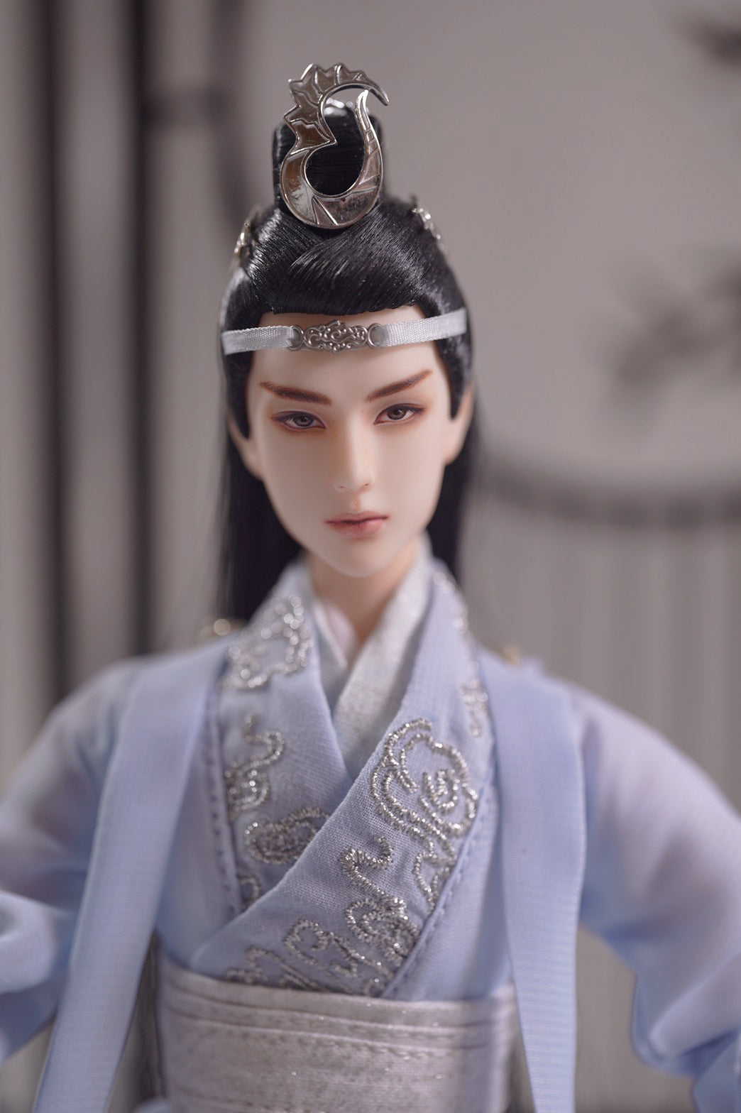 Hand-Painted Figure Faceup | Detailed Makeup with Traditional Brush | Custom BJD Face Painting