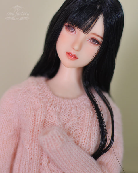 【展示用】手描きフィギュアフェイスアップ｜細部までこだわったメイクアップ