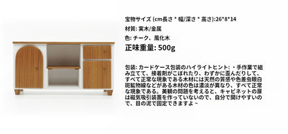 1:6 ミニモデル ドールハウス 家具アクセサリー 木製 食器棚 キッチンシンク サイドキャビネット BJD ブライス 兵士 LOL 装飾小道具