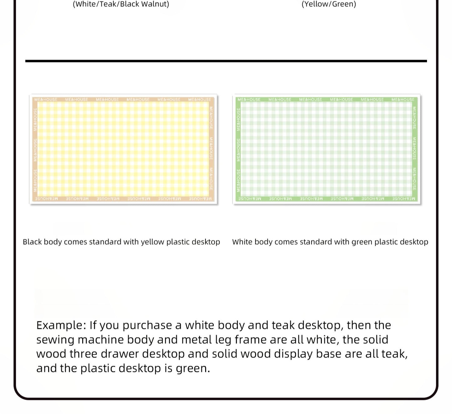 1/6スケール ヴィンテージミシン（テーブル付き） - BJD＆ブライス用ミニチュアドールハウス家具